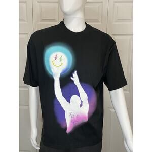 New Jordan X J Balvin T-shirt Black Men's Size M DR2962-010
